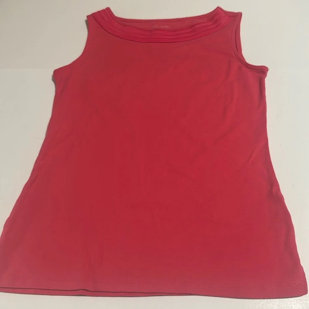 Women’s Pink Talbots Sleeveless Shirt - Picture 1 of 3
